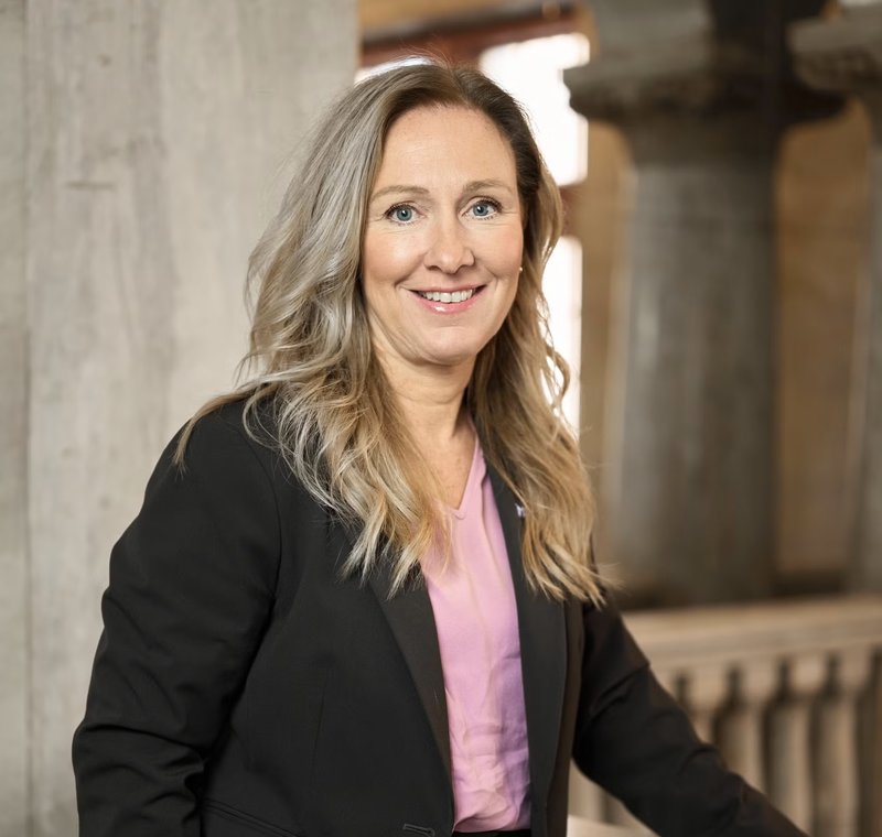 Karin Eriksson tillträdde som vd för OKQ8 2023. Foto: Pressbild OKQ8 Karin Eriksson tillträdde som vd för OKQ8 2023. Foto: Pressbild OKQ8